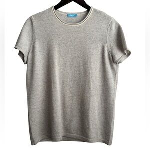 J. McLaughlin Gray Knit Sweater